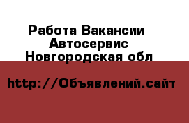 Работа Вакансии - Автосервис. Новгородская обл.